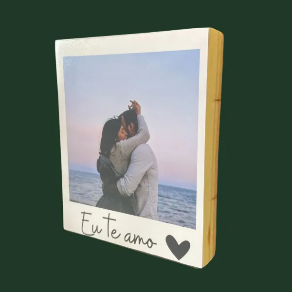 Polaroid de mesa personalizada