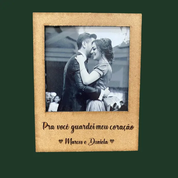 Polaroid Wood personalizada